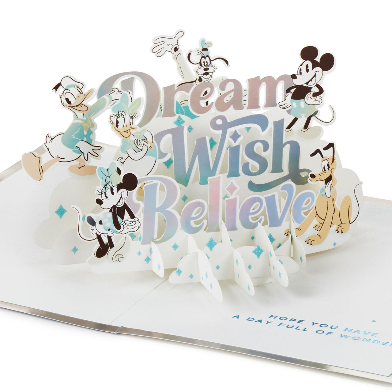 Disney 100 Years of Wonder Day Full of Wonder 3D Pop-Up Card, , large image number 0
