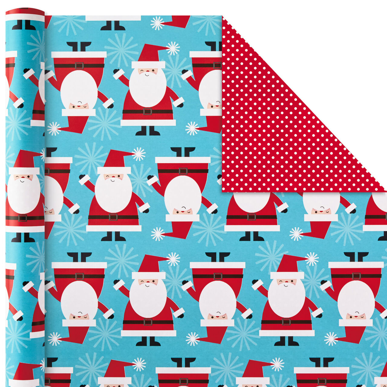 Christmas Cheer Assortment Reversible Wrapping Paper  image number 6