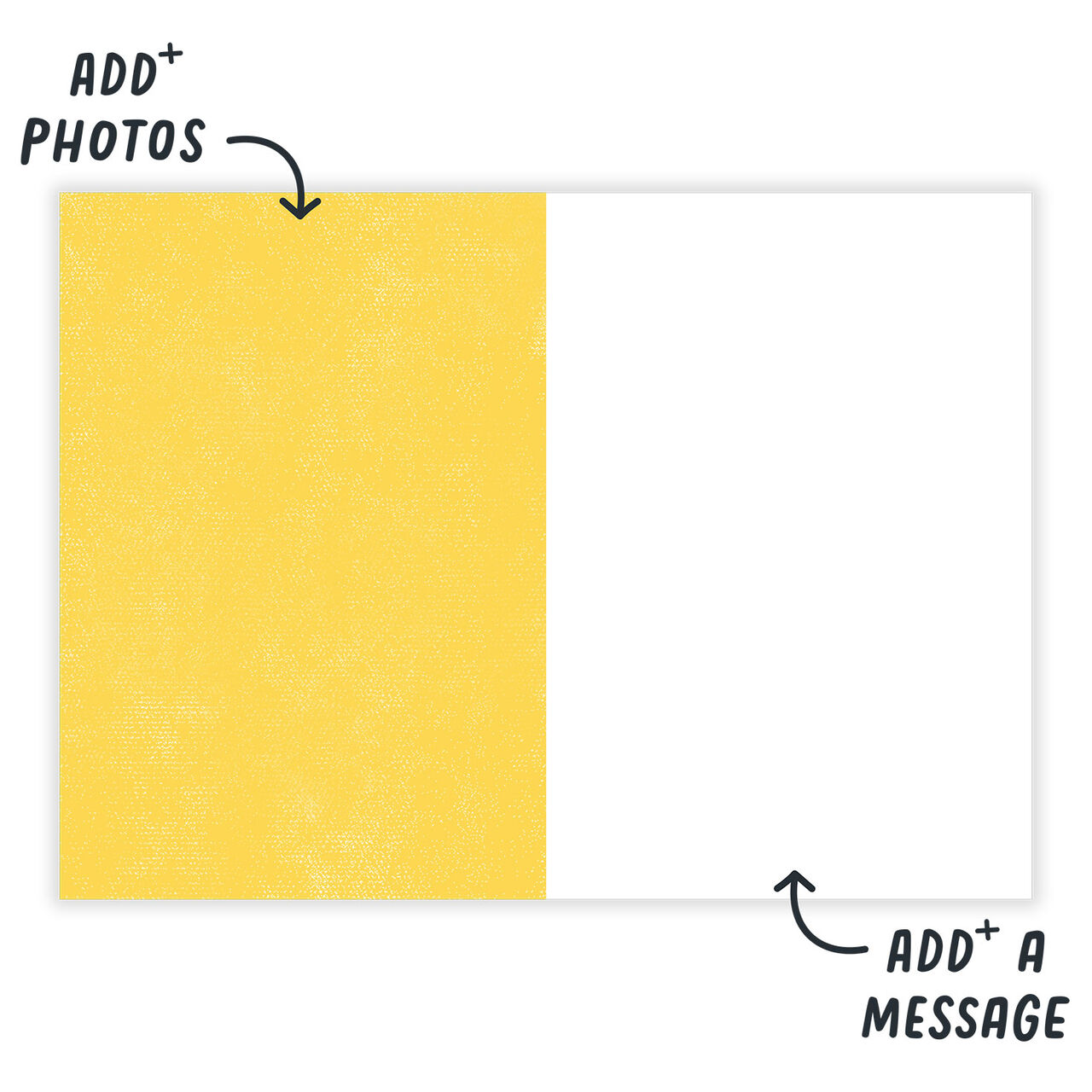 Personalized White Outline Thank-You Photo Card  image number 9