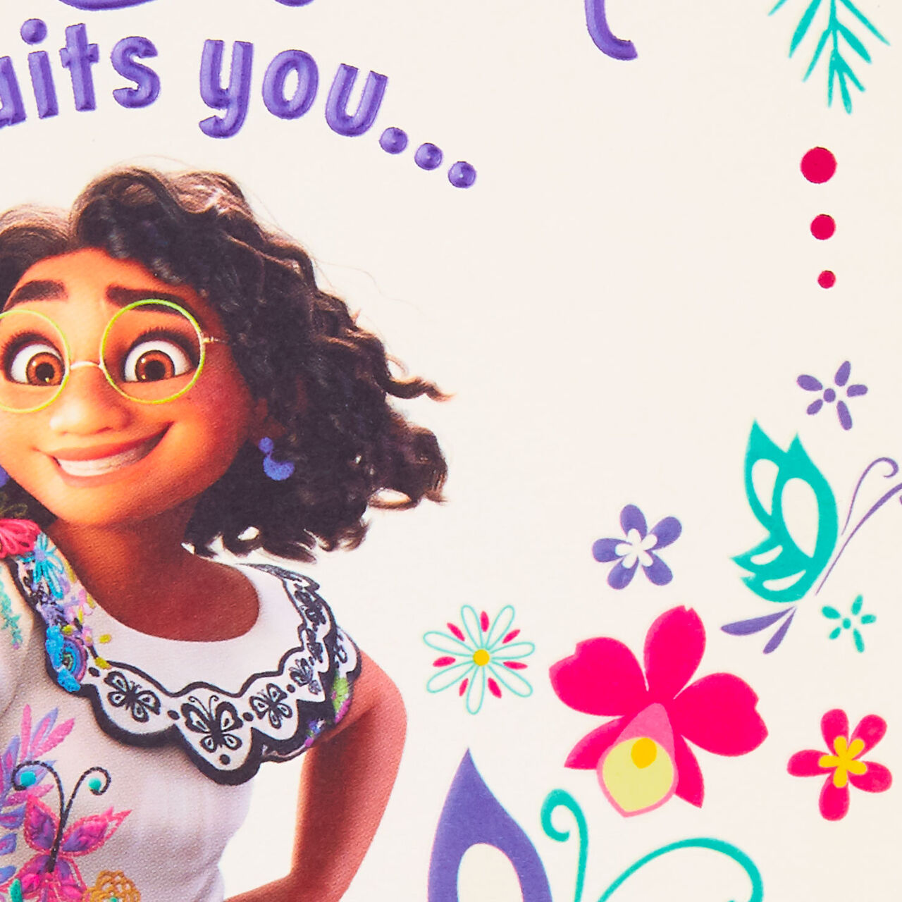 Disney Encanto Mirabel Day Full of Magic Bilingual Birthday Card, , large image number 3