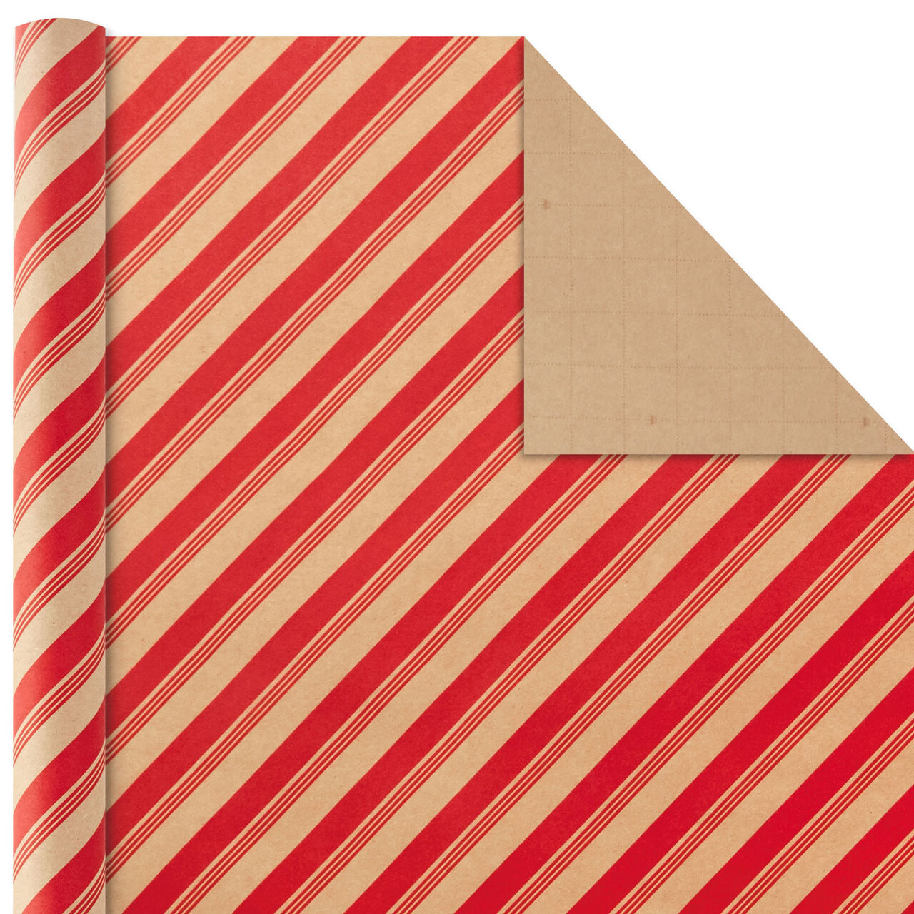 Colorful Kraft Assortment Christmas Wrapping Paper  image number 3