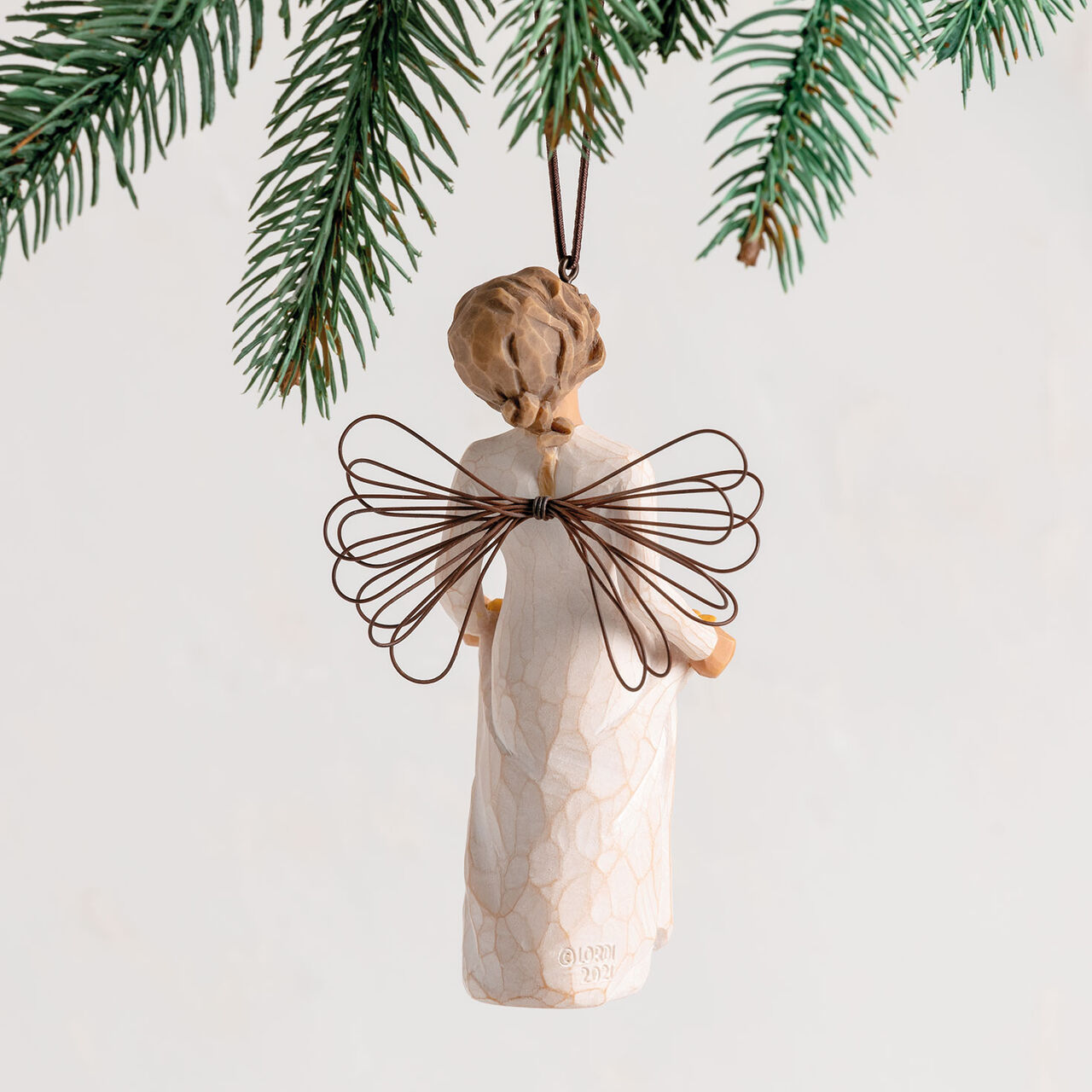 Willow Tree Sunshine Angel Ornament, 4" H, , large image number 2