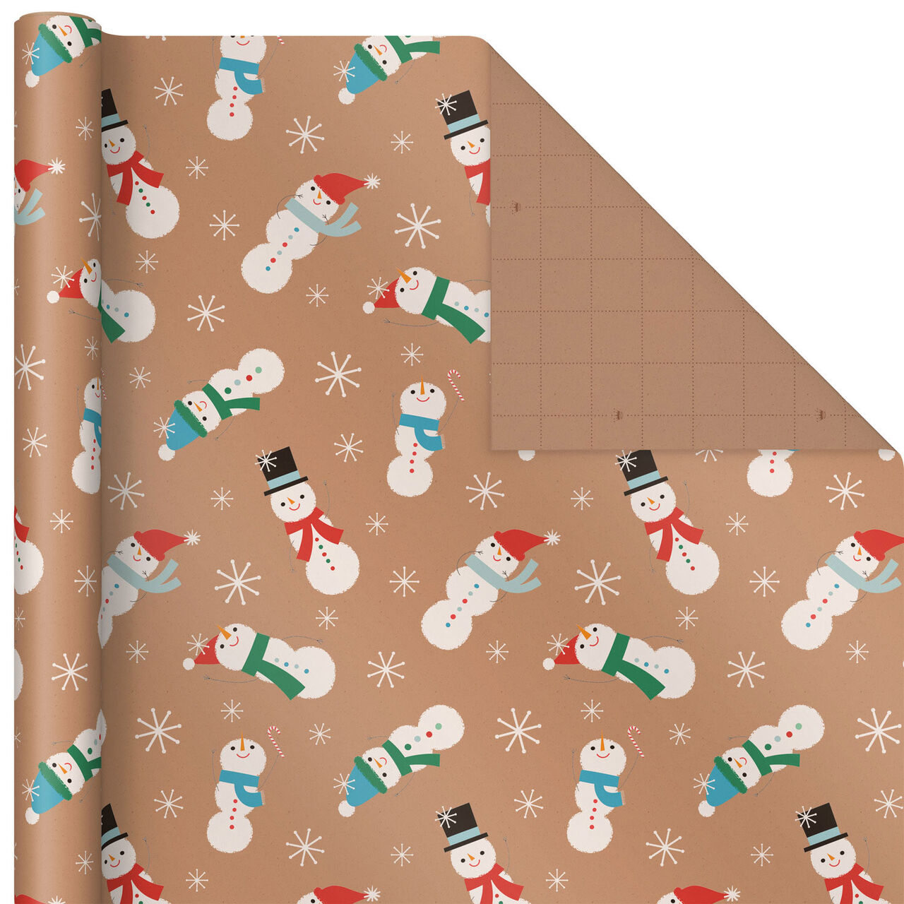 Kraft Christmas Wrapping Paper for Kids  image number 3