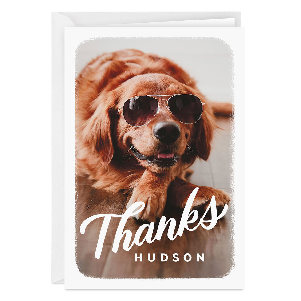 Personalized Full Photo Thank-You Card, , large image number 0