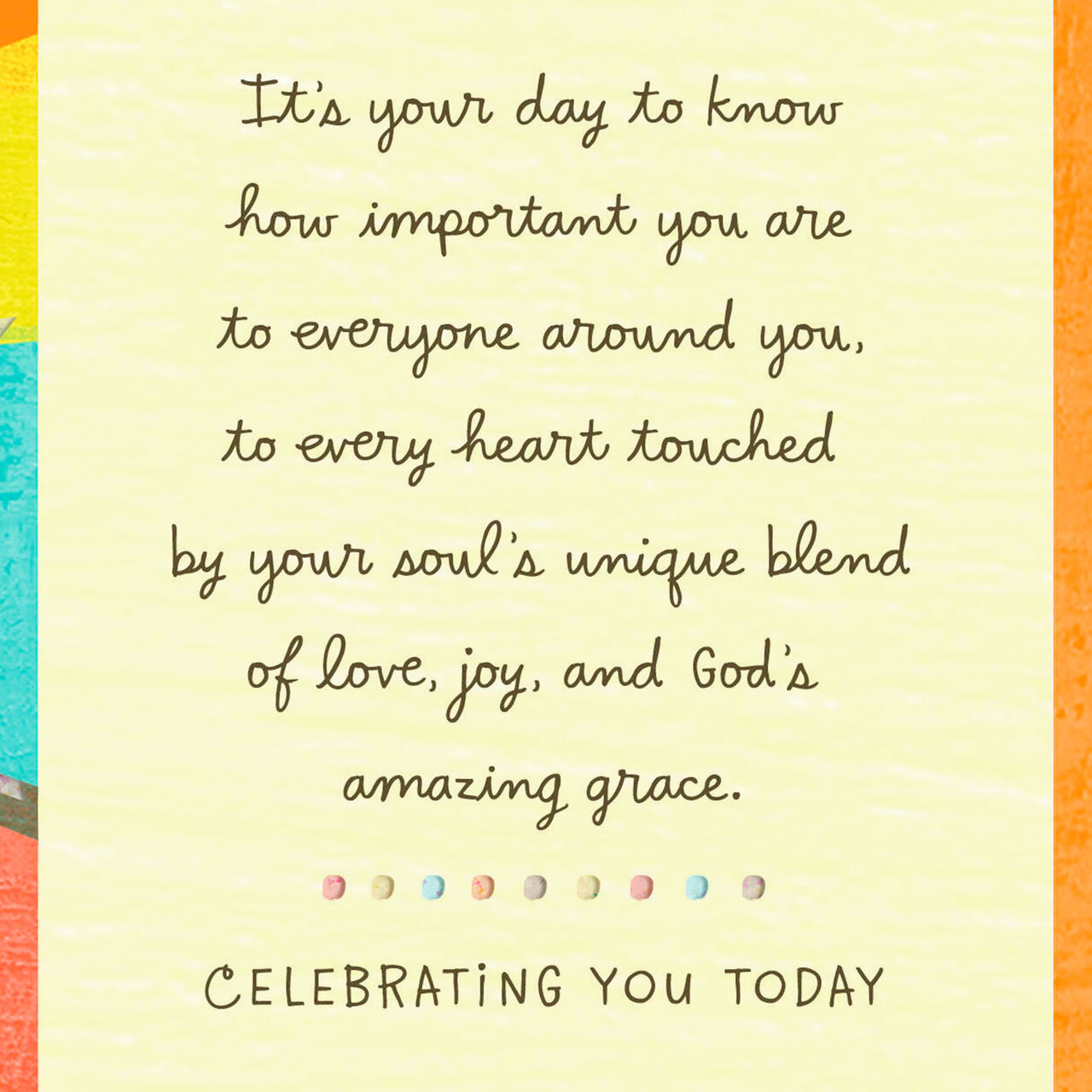 Sun Rays Birthday Card, , large image number 1