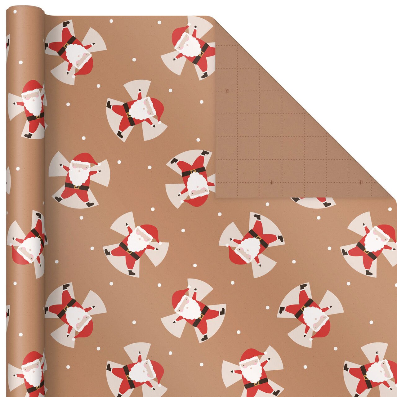 Kraft Christmas Wrapping Paper for Kids  image number 2