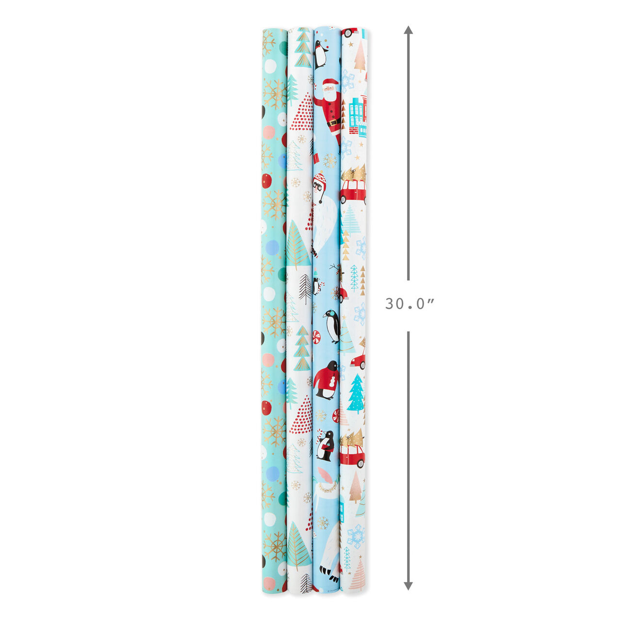 Holiday Mix Assorted Christmas Wrapping Paper  image number 3