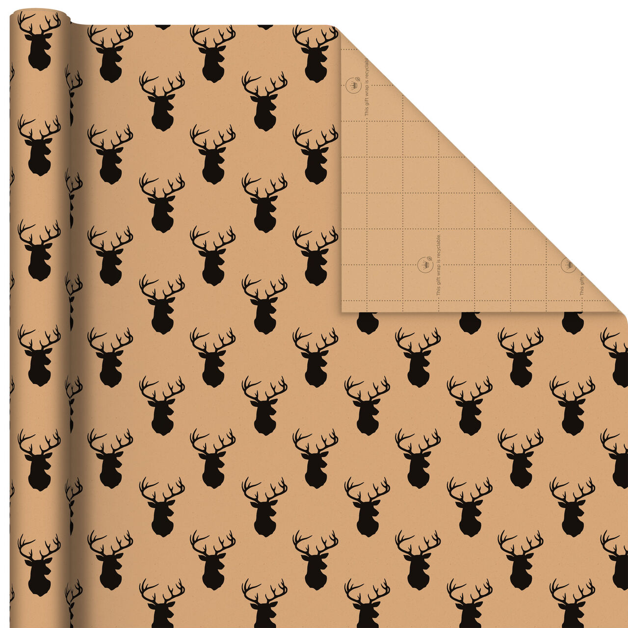 Colorful Christmas Assortment Kraft Wrapping Paper  image number 5