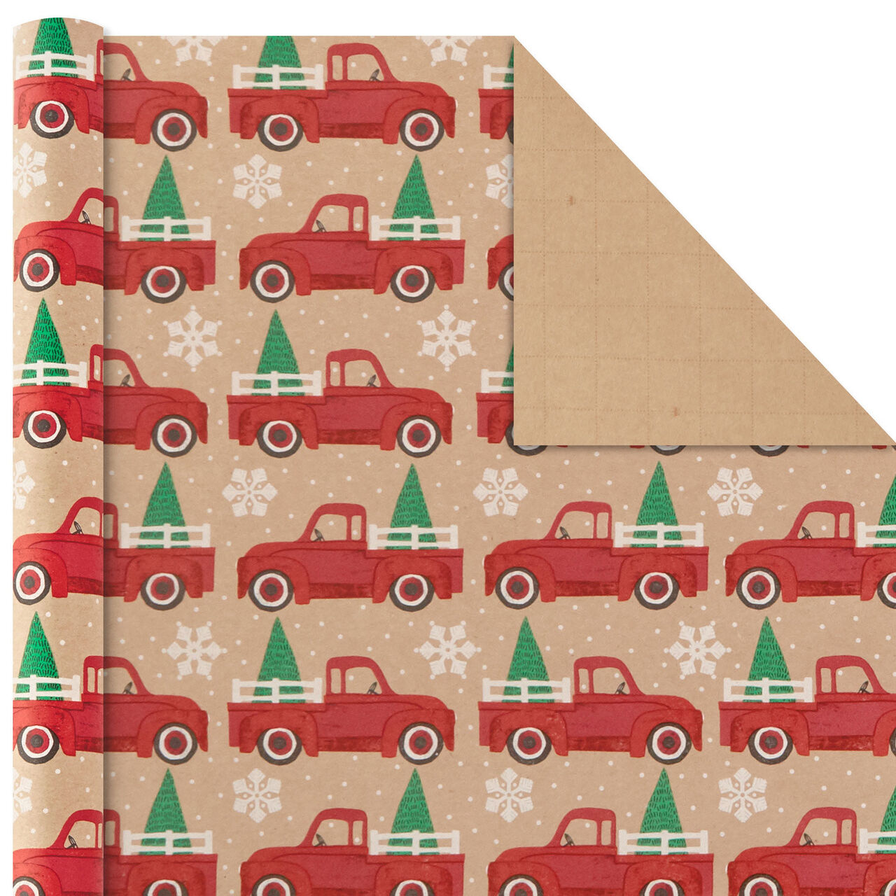 Colorful Kraft Assortment Christmas Wrapping Paper  image number 5