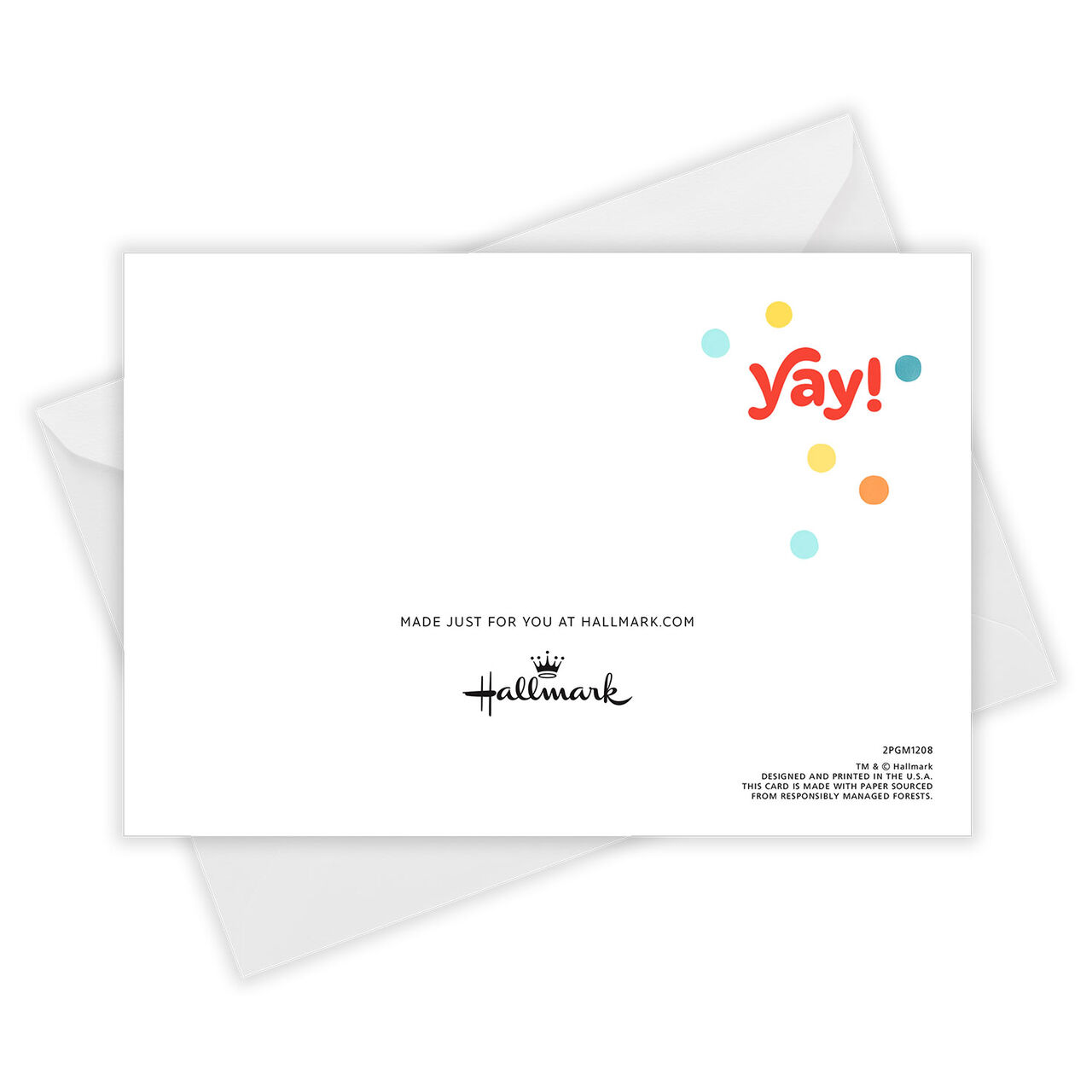 Personalized Full Photo Birthday Photo Card, 5x7 Horizontal, , large image number 4