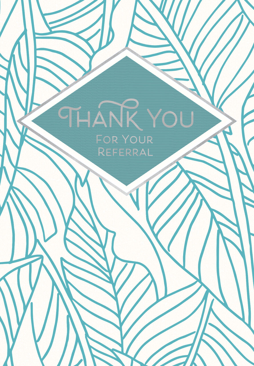 Kind Referral Thank You Card