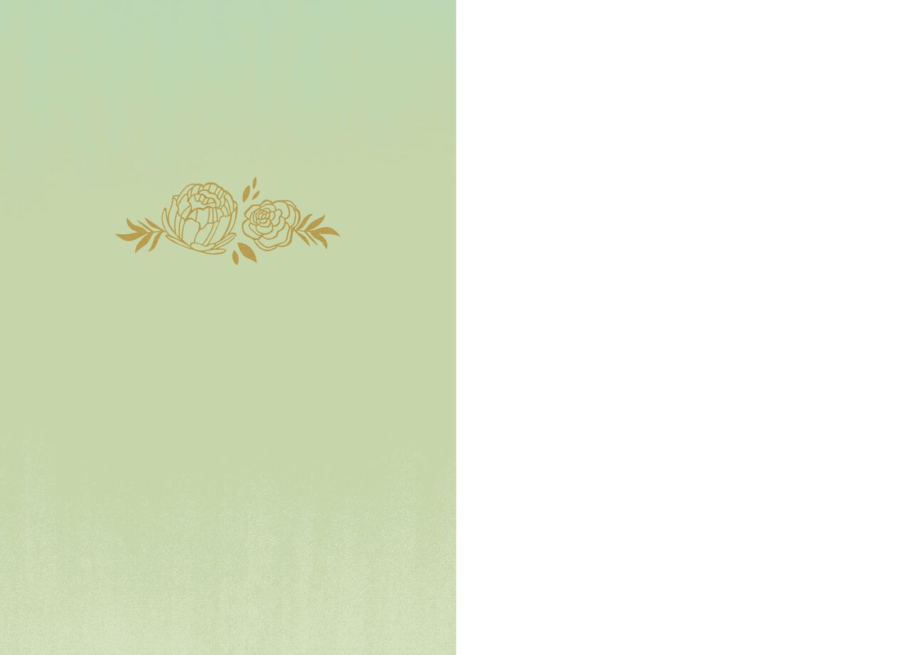 Floral Wedding Cake Wedding Card