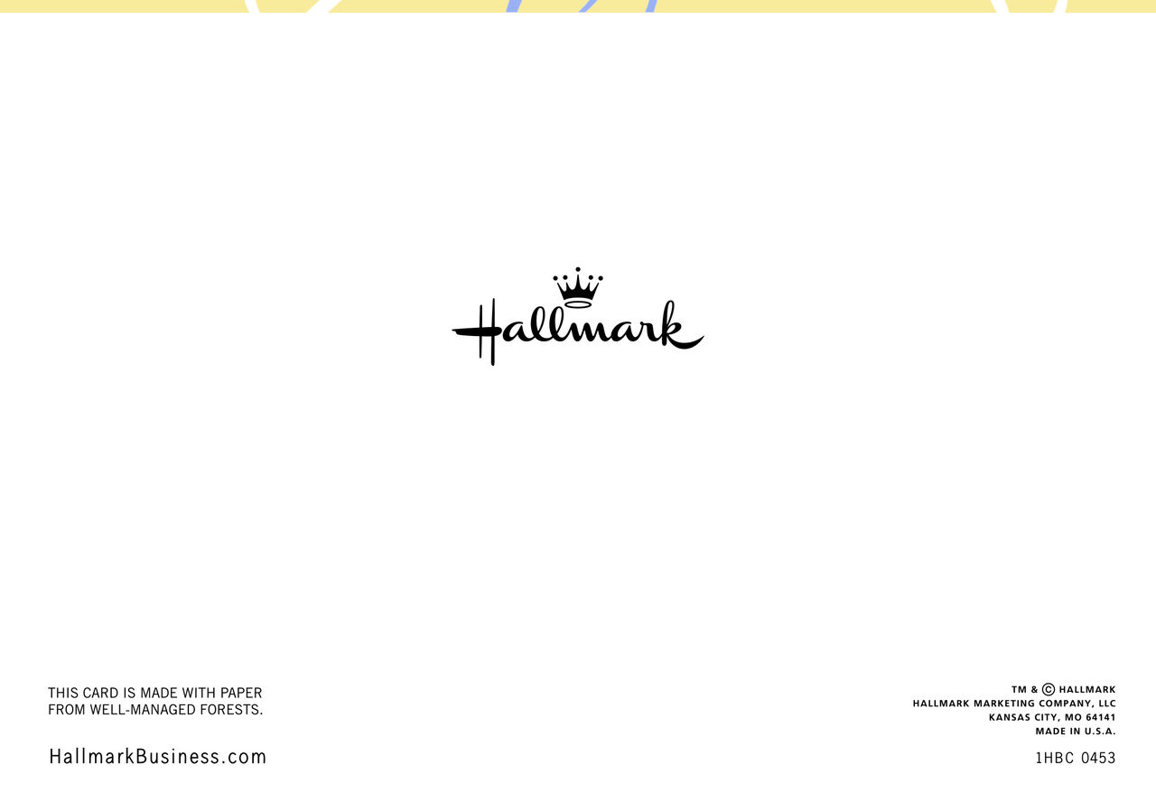 Yellow & White Vines Apology Card