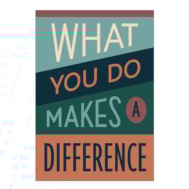 Make a Difference Employee Appreciation Card