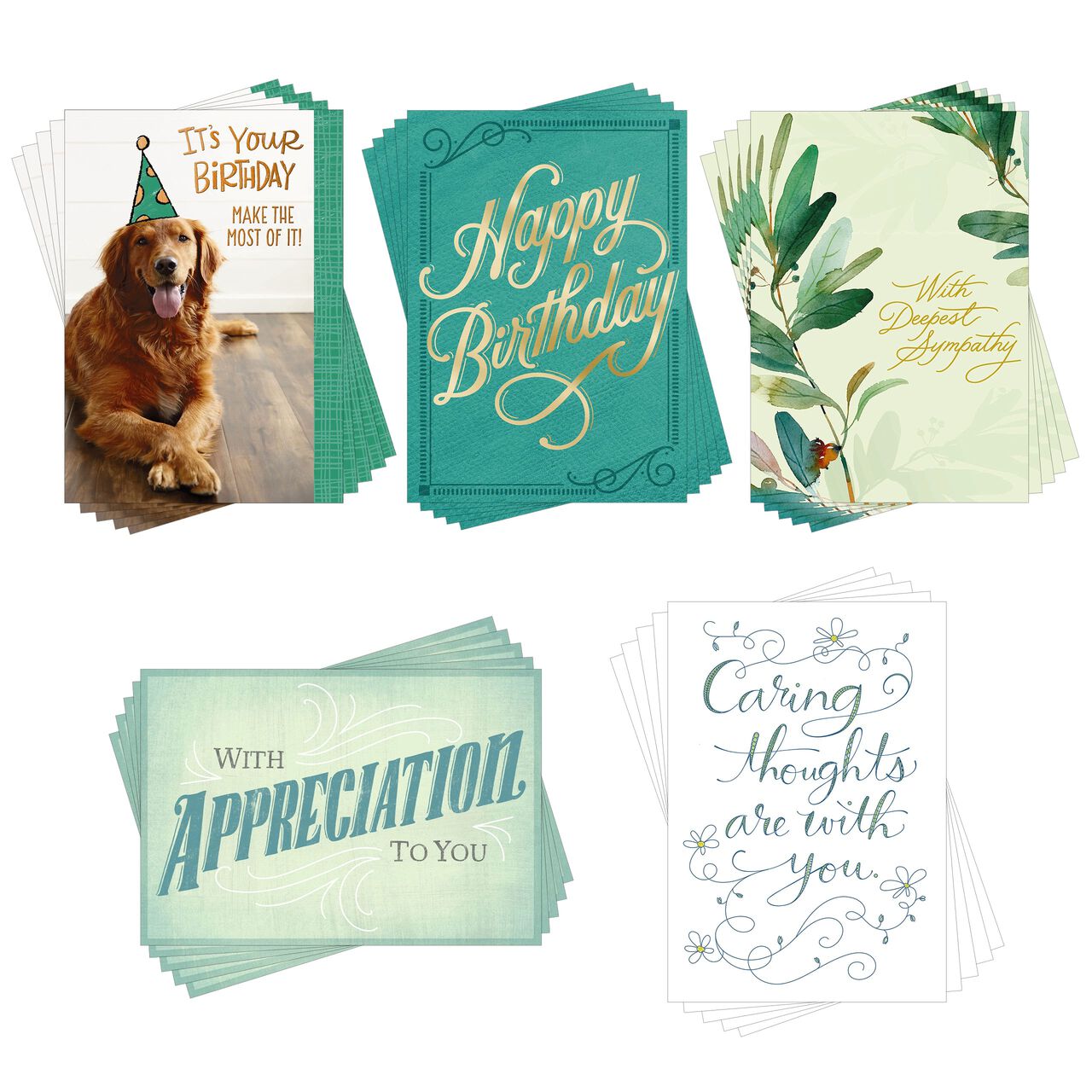 All Occasions Assorted Greeting Cards 25 Pack | Hallmark Business