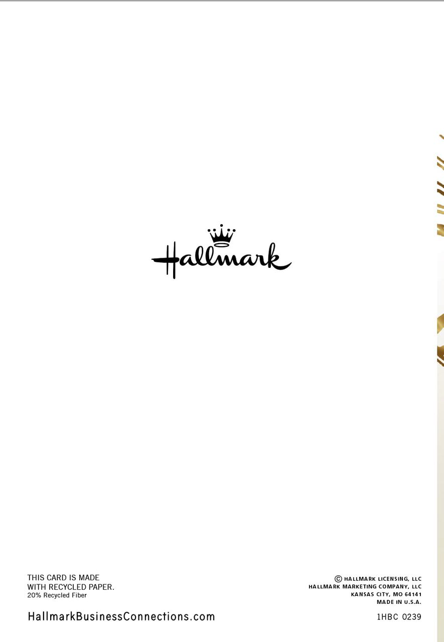 Grateful You’re On Our Team Holiday Appreciation Card