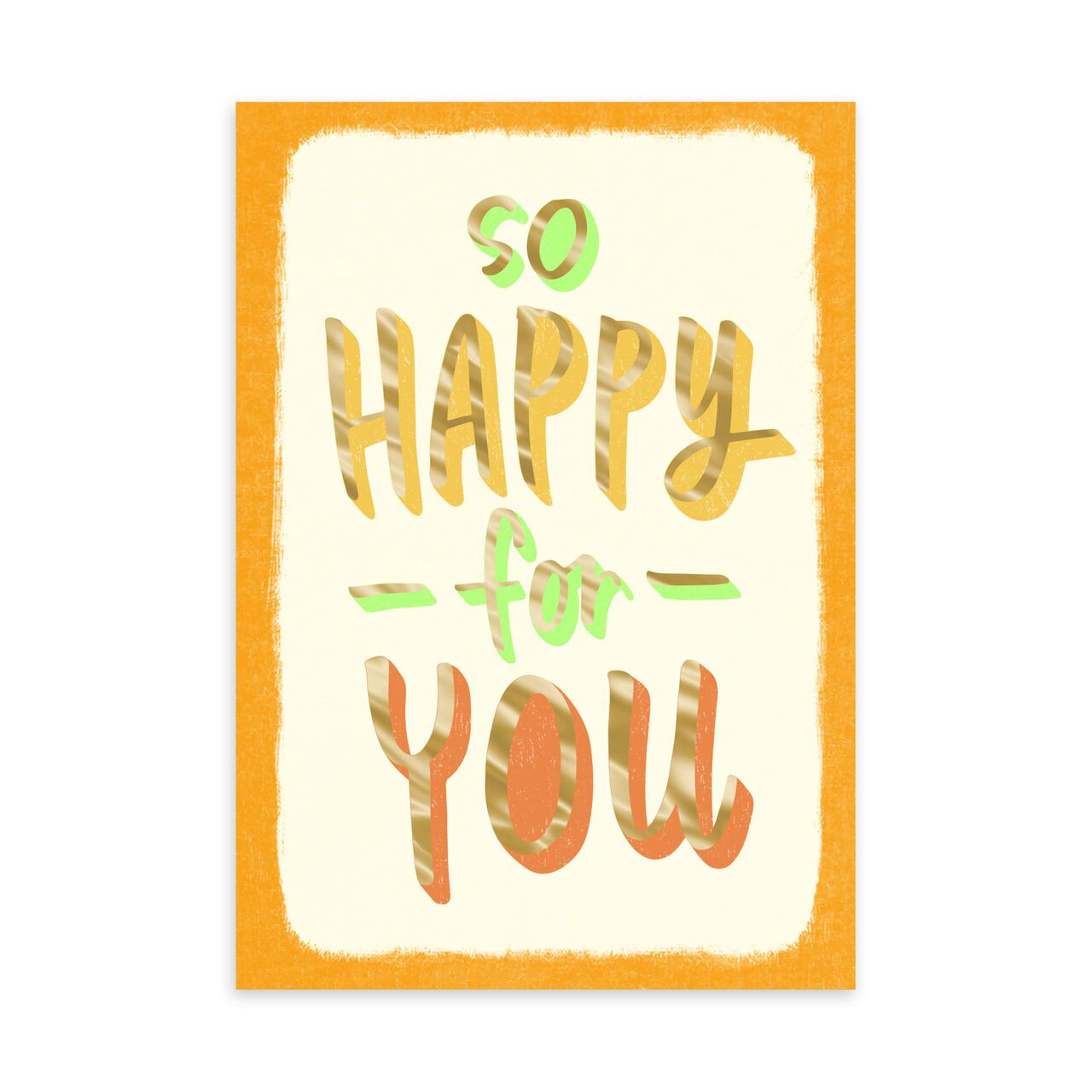 So Happy for You Congratulations Card image number 0
