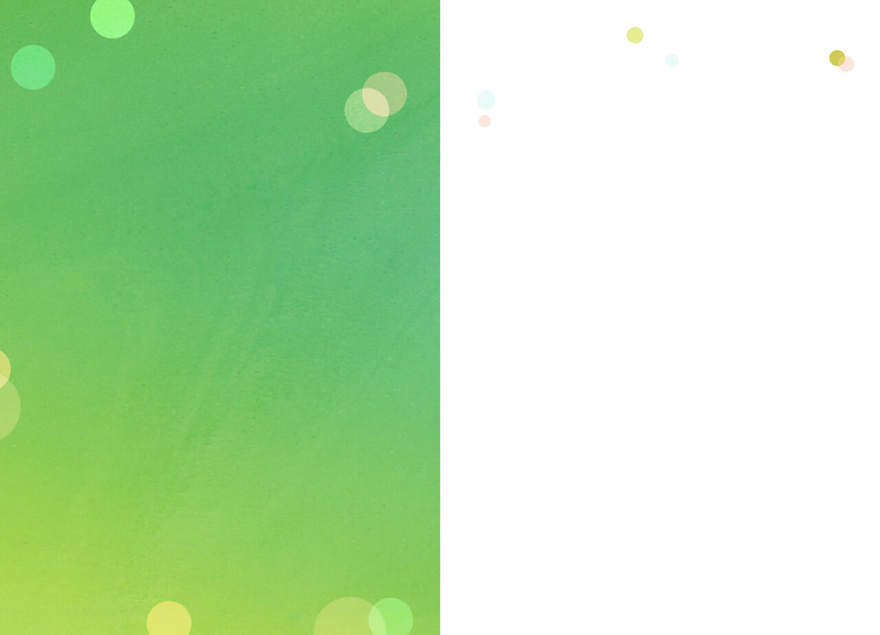 Shamrocks on Green Happy St. Patrick's Day Card