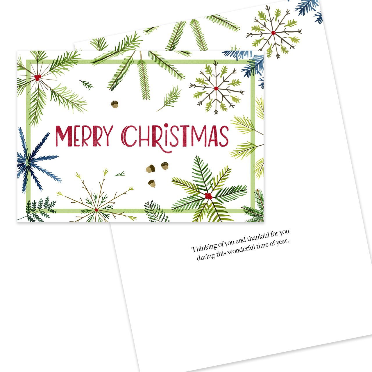 Classic Mix Assorted Christmas Cards 10 Pack image number 5