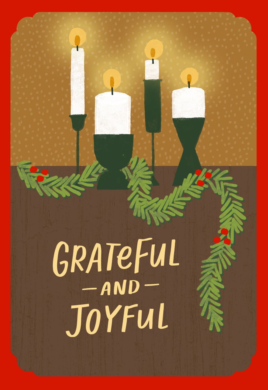 Grateful & Joyful Holiday Card