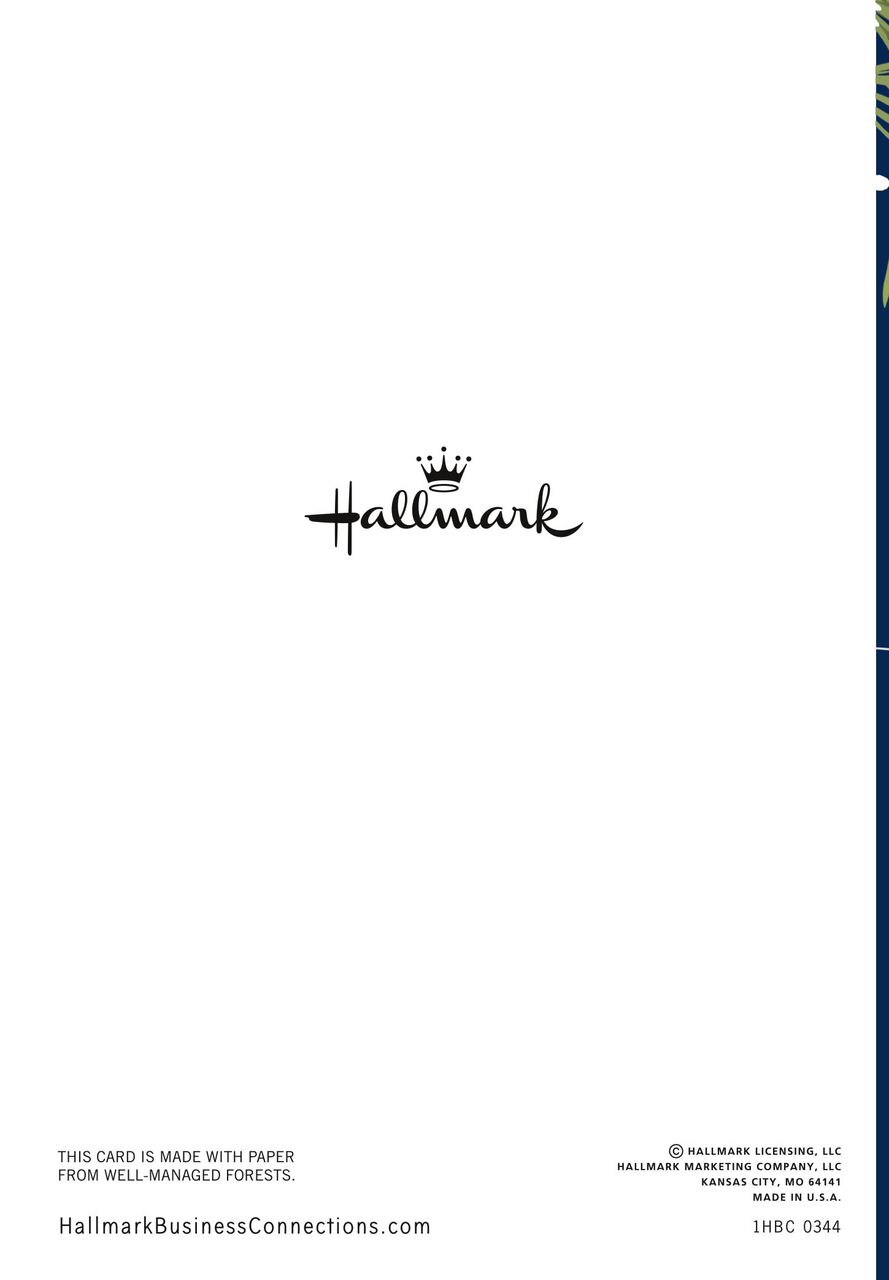 Make a Difference Pines Holiday Appreciation Card