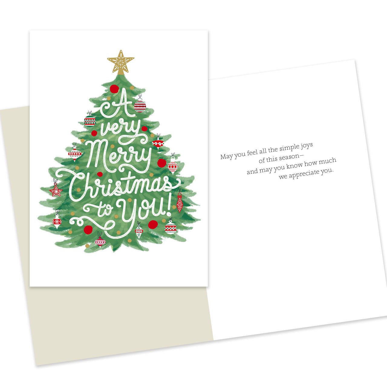 Classic Mix Assorted Christmas Cards 10 Pack image number 1