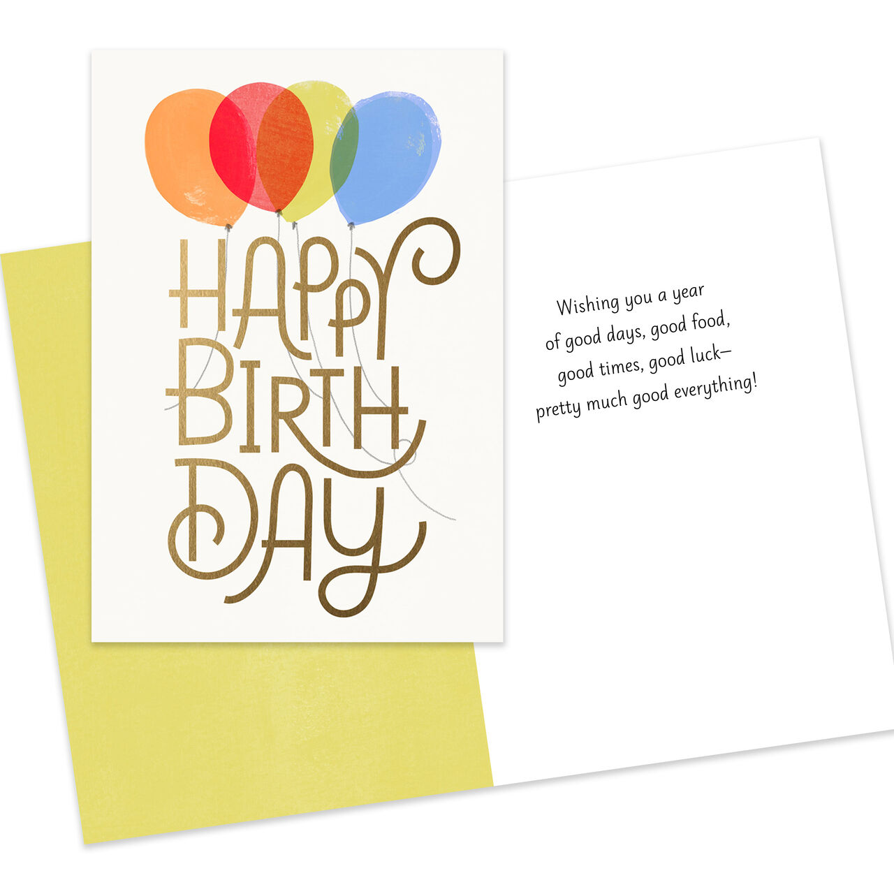 Refined with Foil Assorted Birthday Cards 100 Pack image number 4