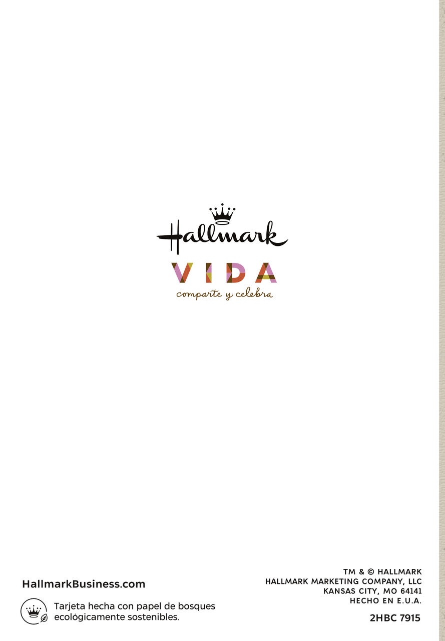 Day for Dads Spanish Father's Day Card