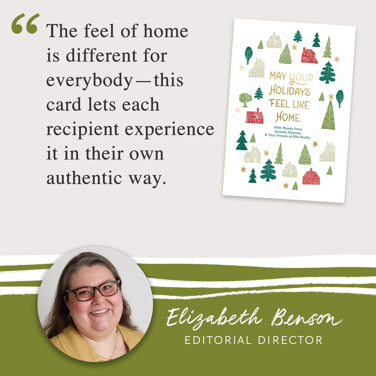 Feels Like Home Customizable Cover Holiday Card image number 2