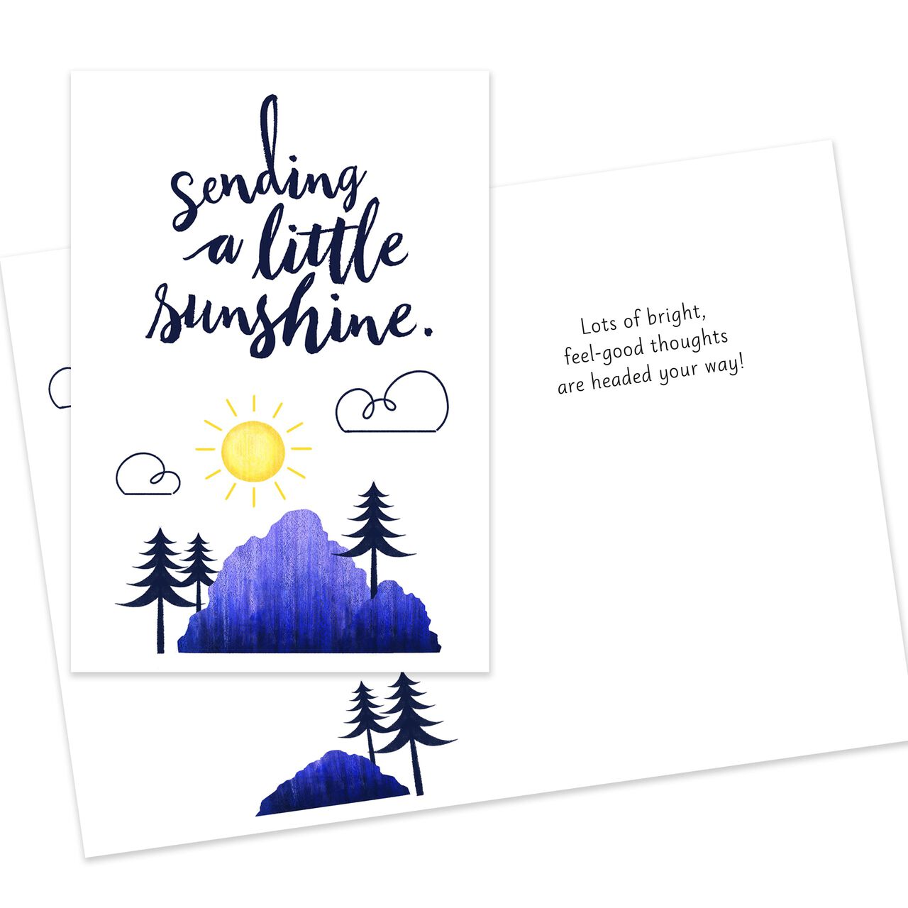 Caring Thoughts, Feel Better Assorted Care & Concern Cards 25 Pack image number 3