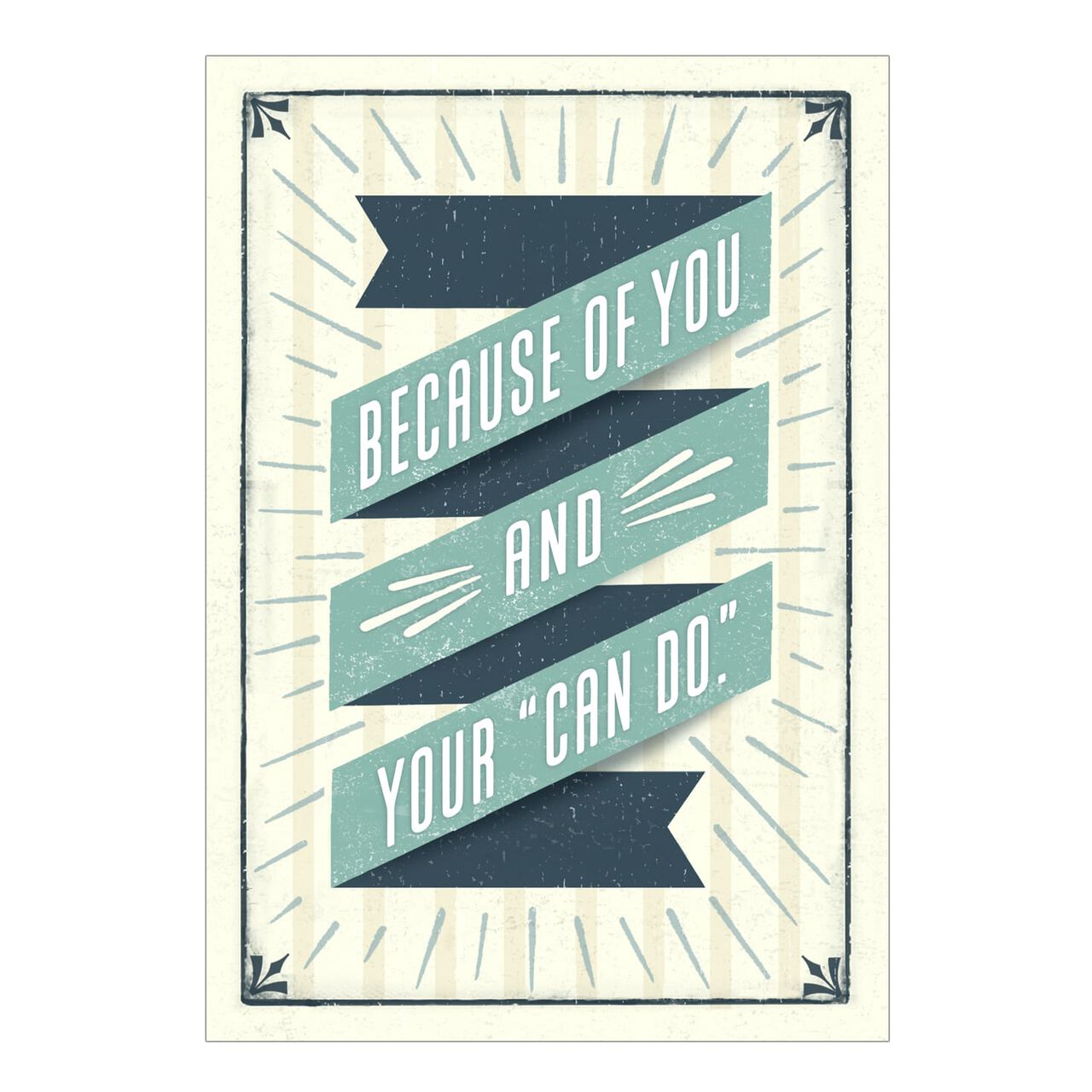 Blue Ribbon Admin Professionals Appreciation Card image number 1