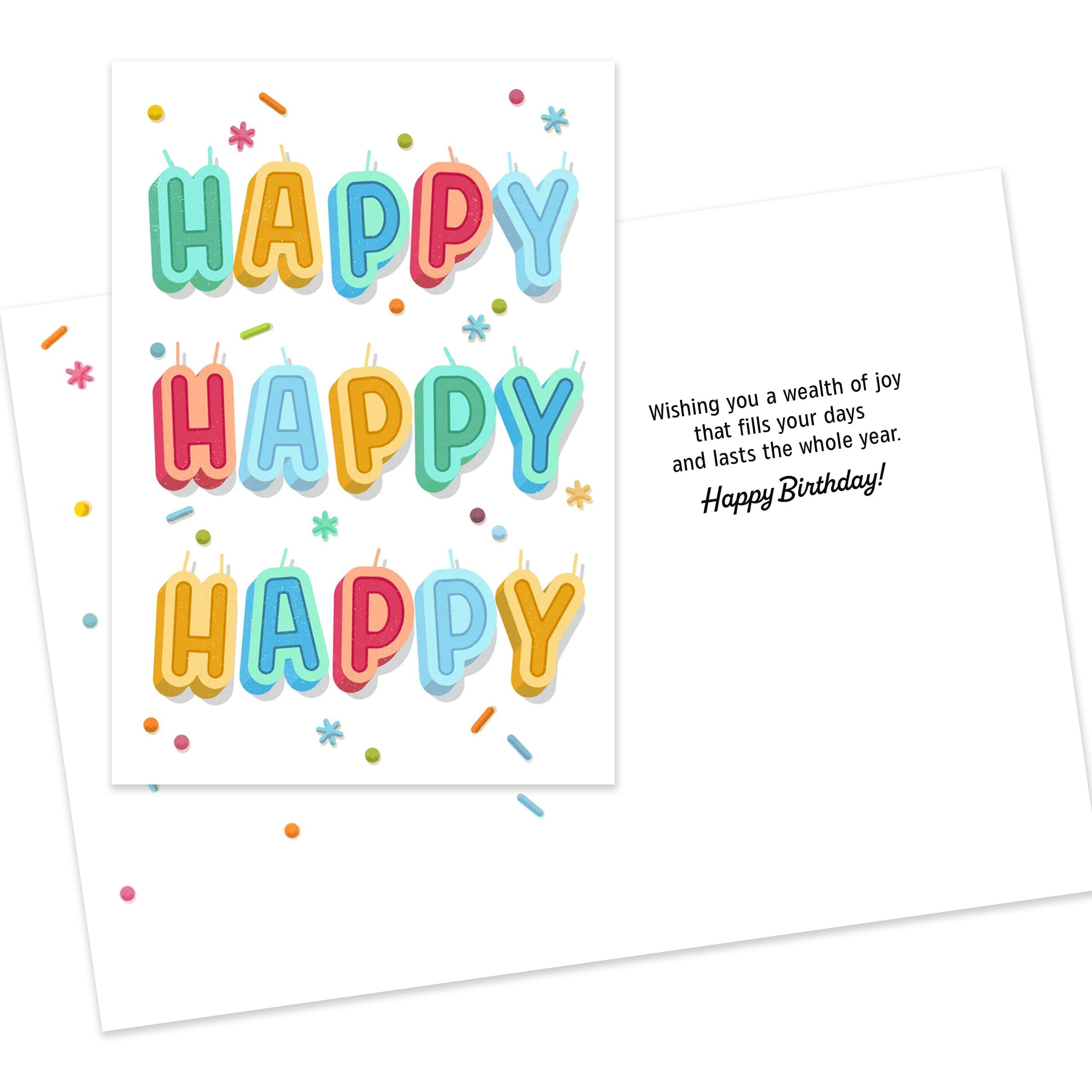 Birthday Cards -Multipack Of 20 In 20 Cute Characters Designs – Hallmark