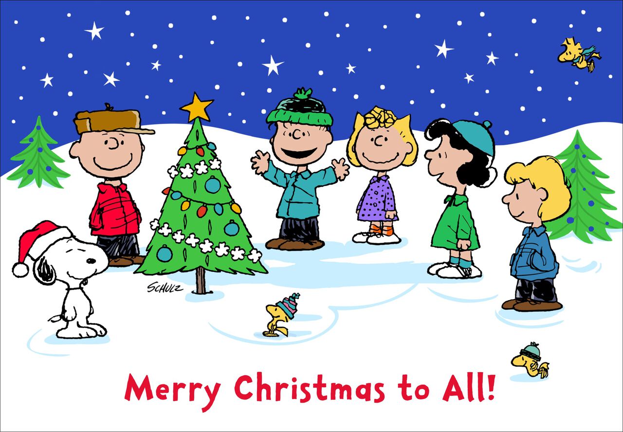 The Peanuts® Gang Charlie Brown Christmas Card