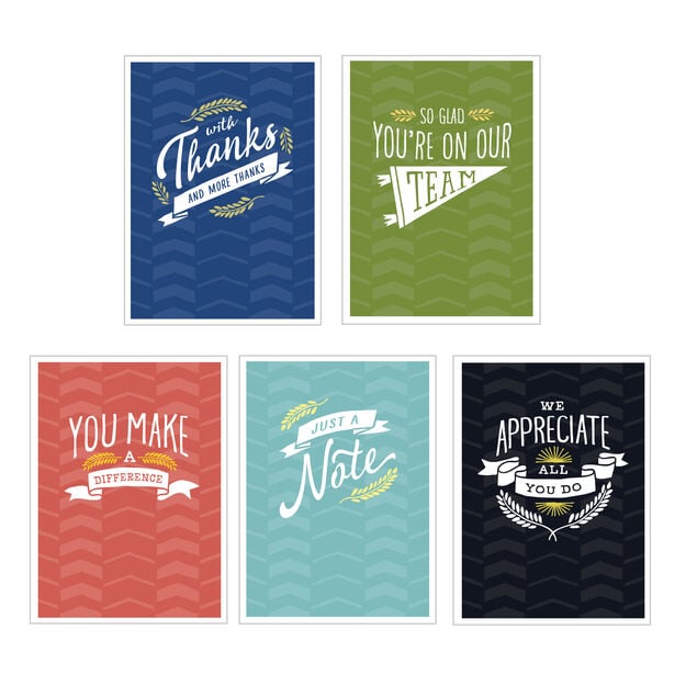 Employee Appreciation Notecard 50 pack