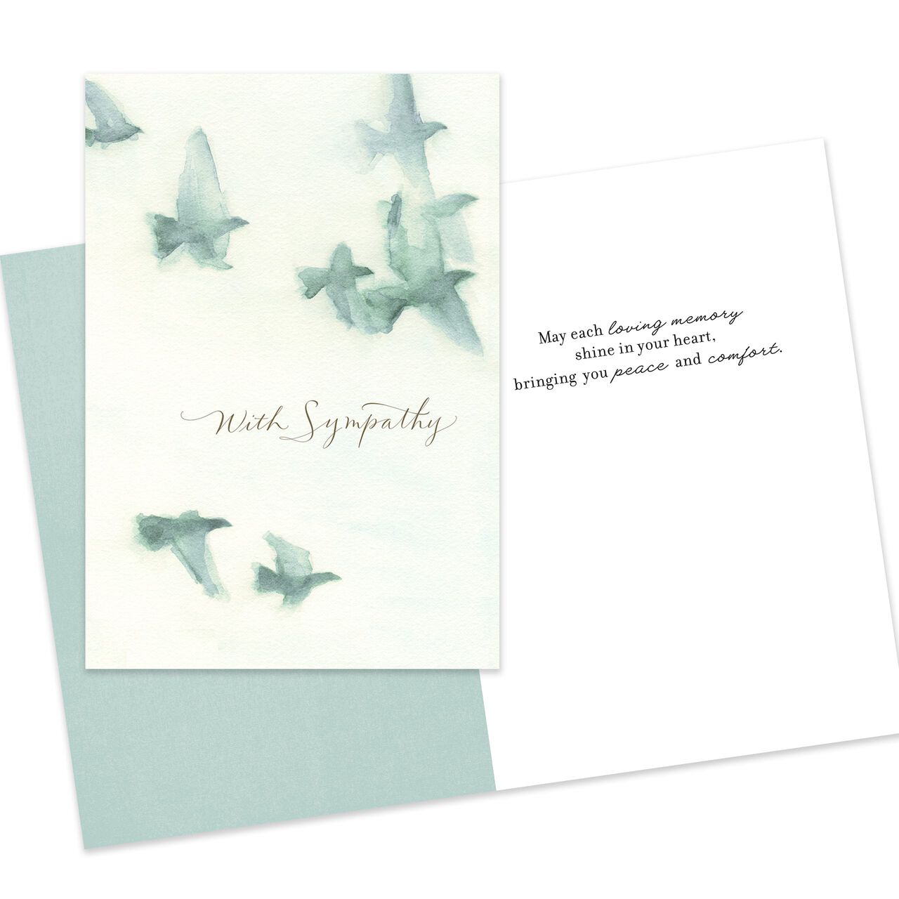 Quiet Condolences Assorted Sympathy Cards 25 Pack image number 1