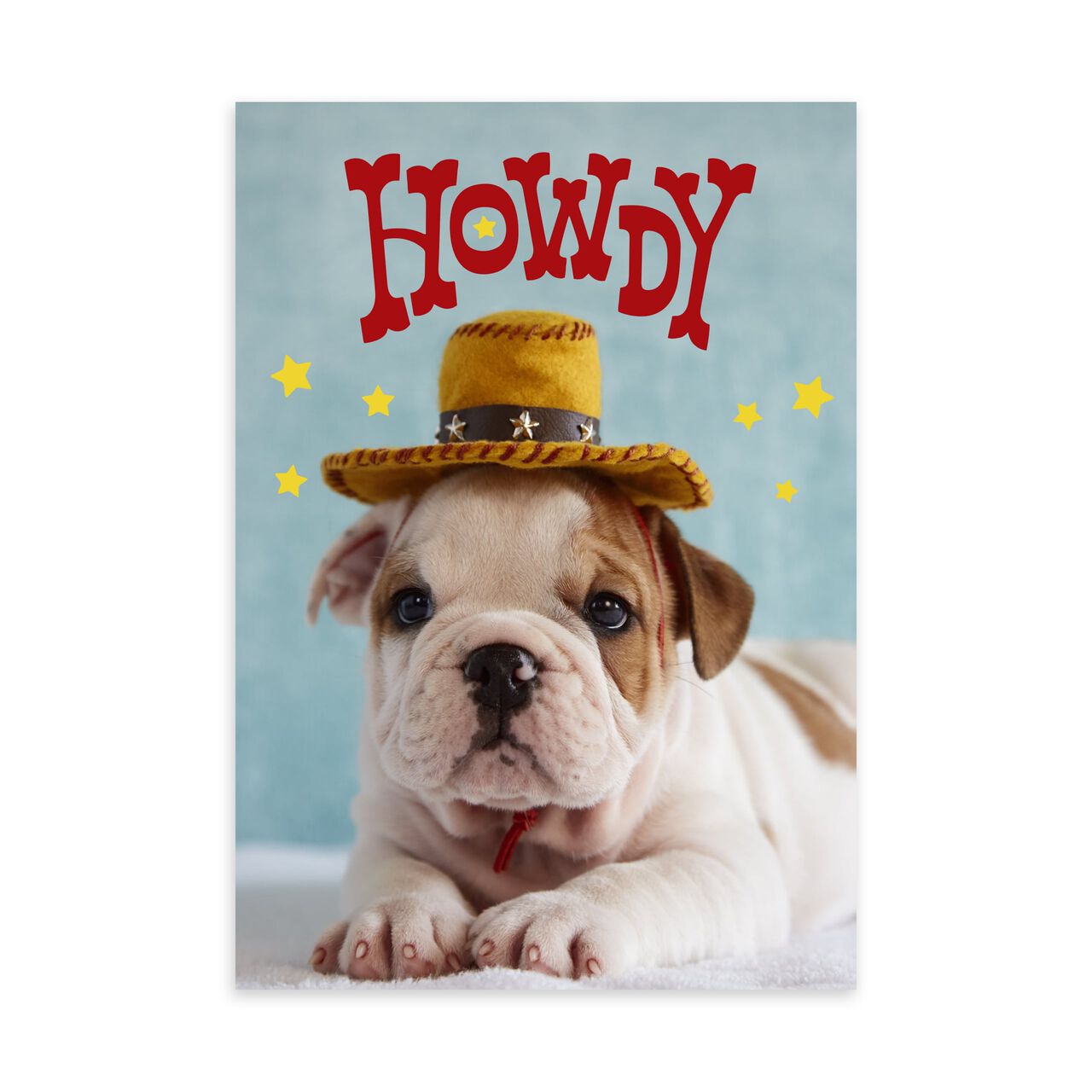 Puppy Howdy Just Because Card image number 0