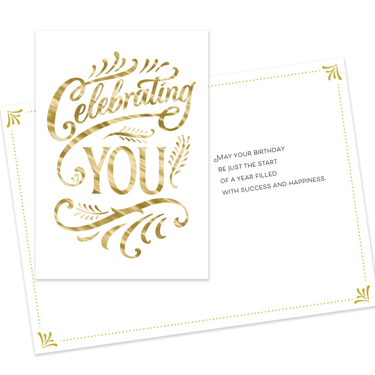 Refined with Foil Assorted Birthday Cards 100 Pack image number 3
