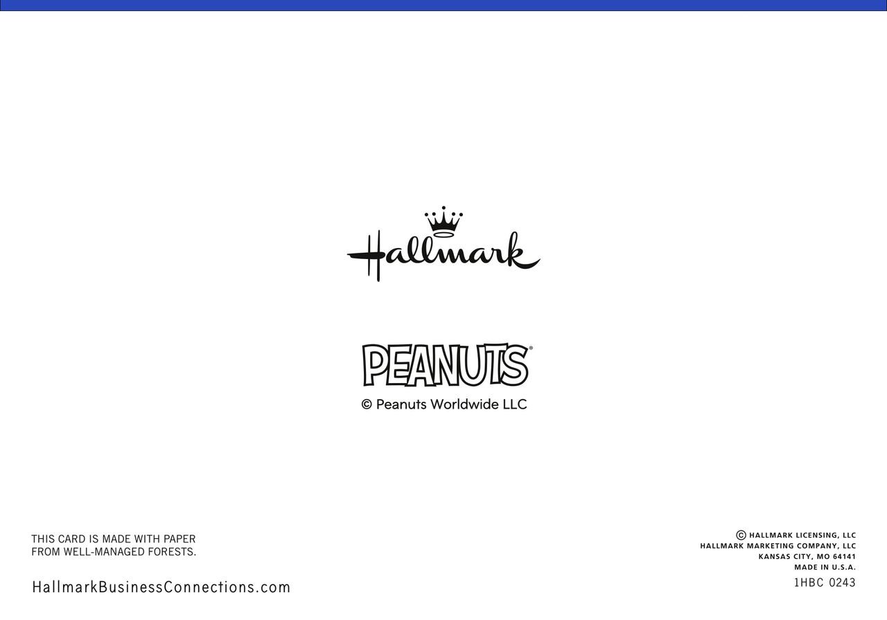 The Peanuts® Gang Charlie Brown Christmas Card
