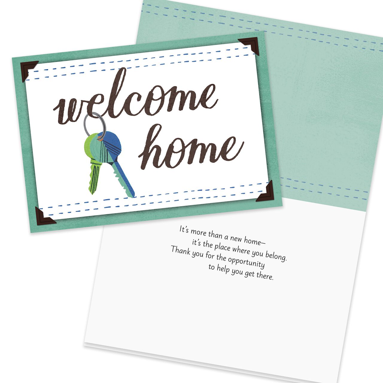 Keys & Houses Assorted Realtor Home Cards 25 Pack image number 1
