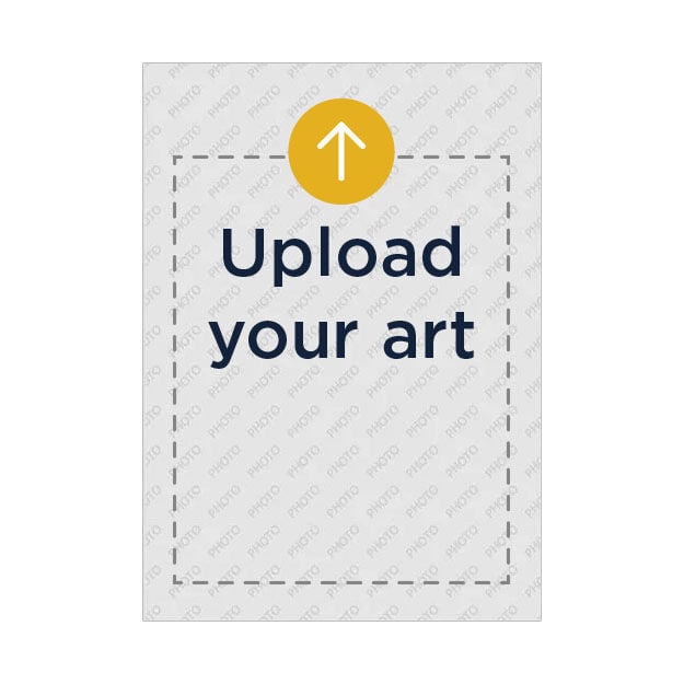 Fully Customizable Vertical Folded Photo Card