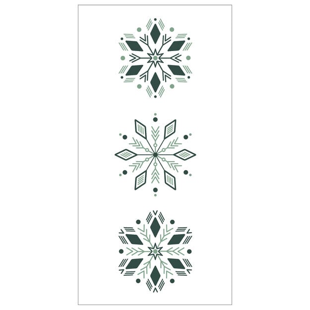 Snowflake Trio Holiday Card