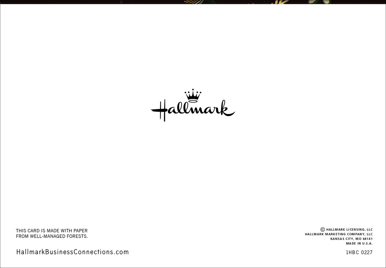 Jeweled Evergreens Premium Holiday Card