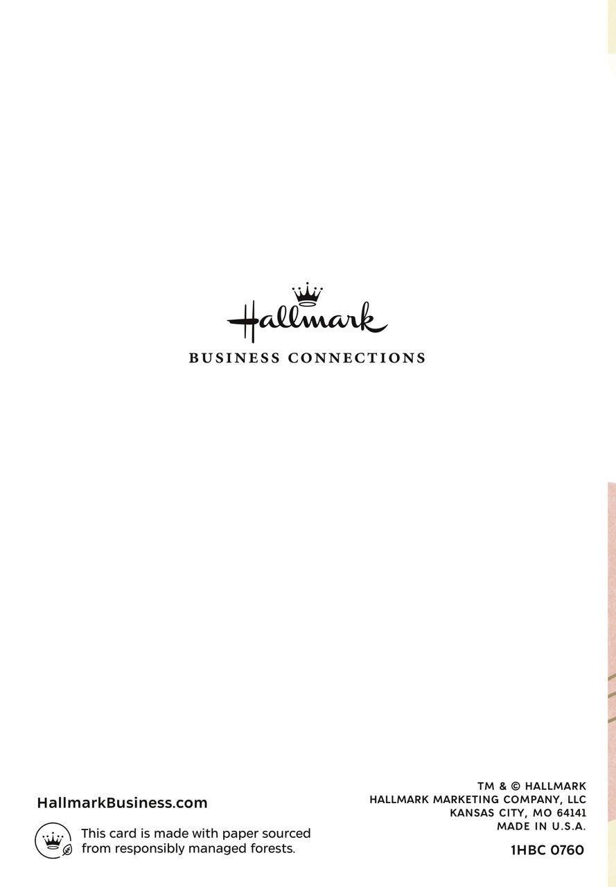 Abstract Design Employee Appreciation Card