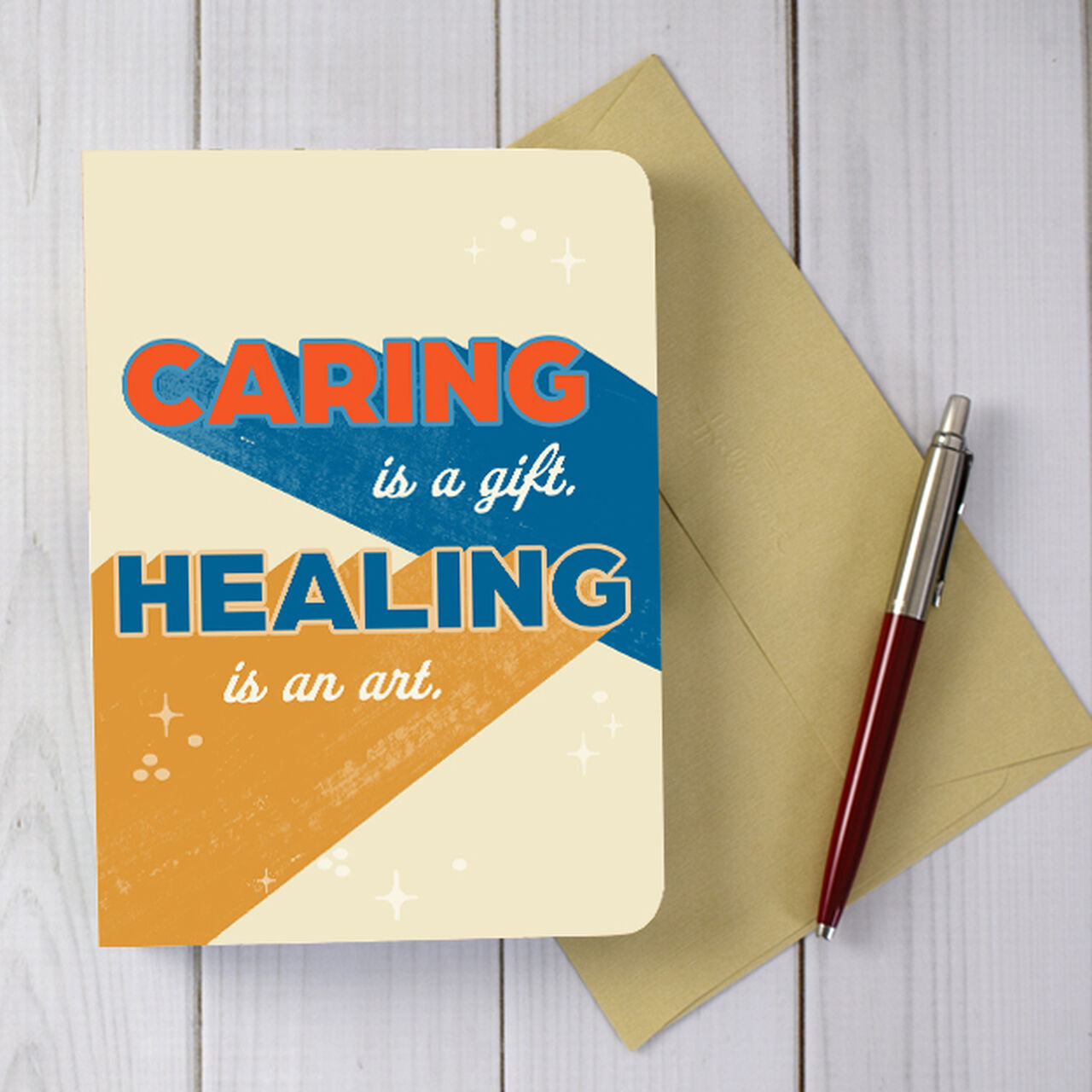Healing Is An Art Appreciation Gift Notebook 5 Pack