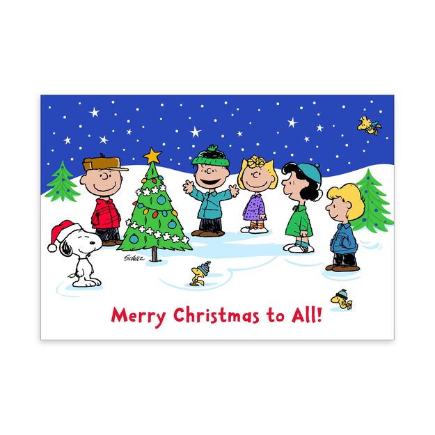 The Peanuts® Gang Charlie Brown Christmas Card