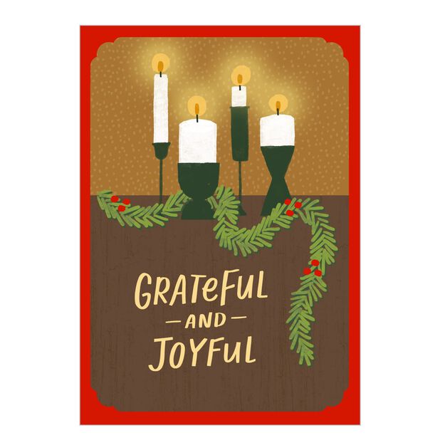 Grateful & Joyful Holiday Card