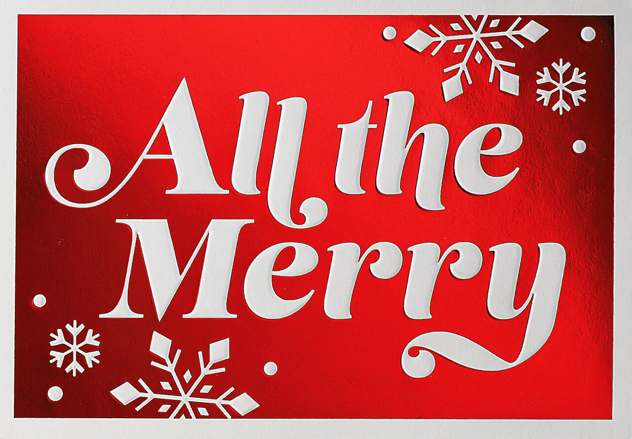 All the Merry Holiday Card