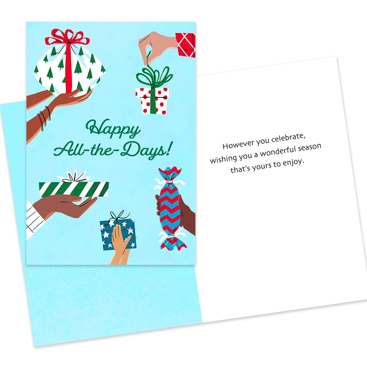 Classic Mix Assorted Christmas Cards 10 Pack image number 2