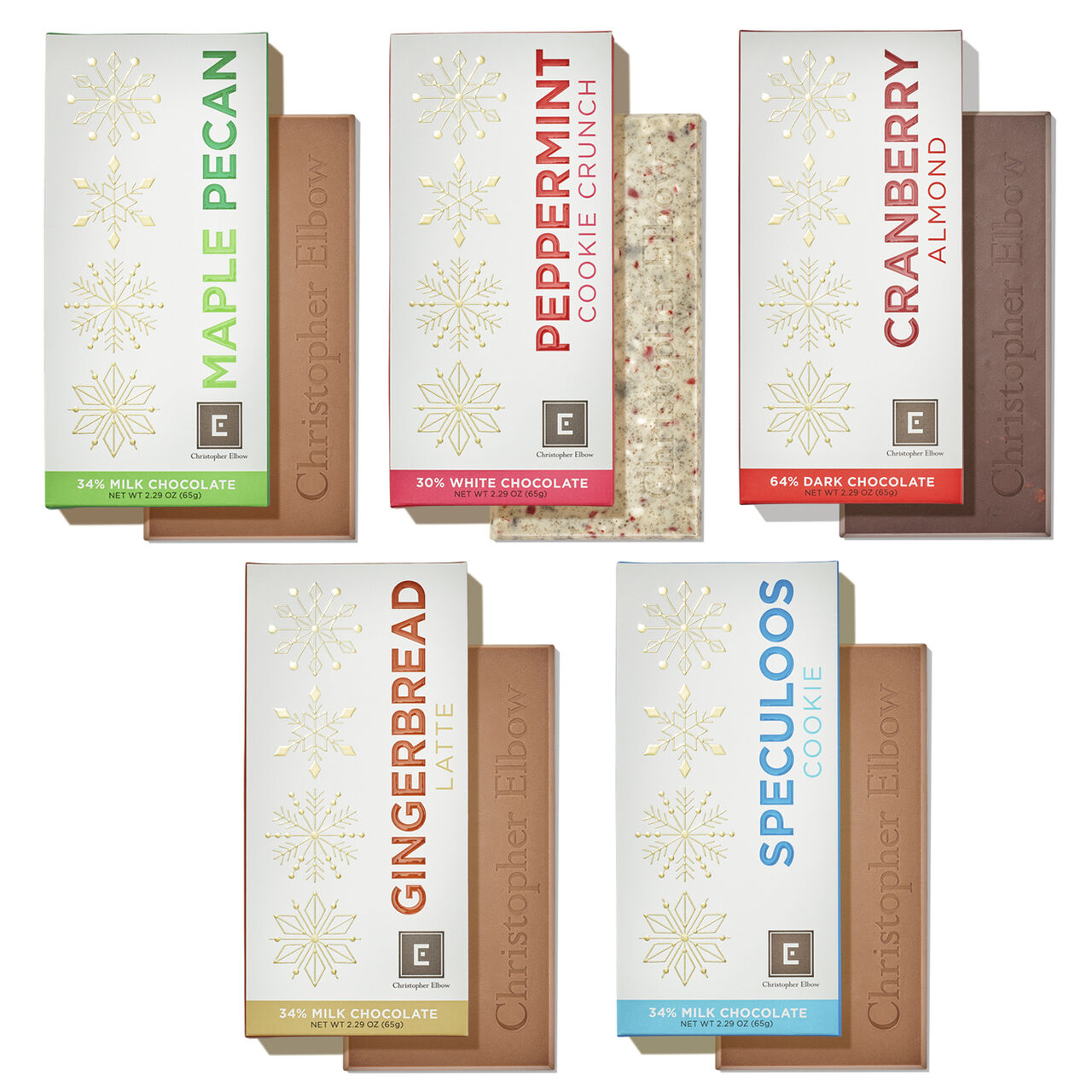 Christopher Elbow Holiday Chocolate Bar Bundle image number 1