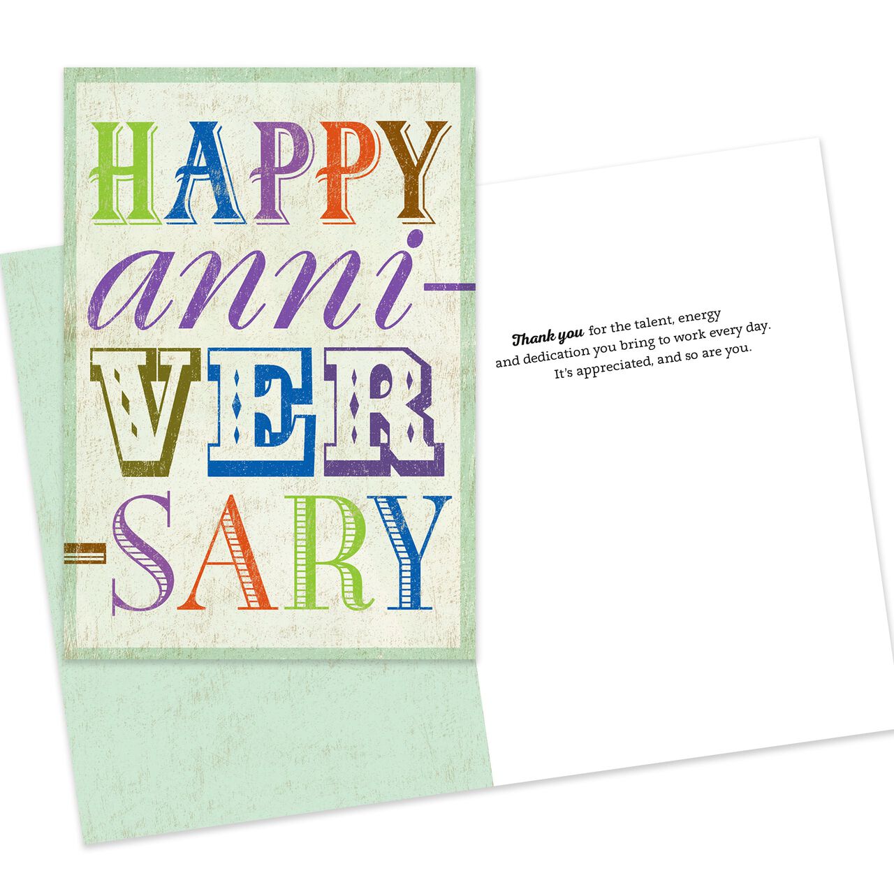 Congratulate Assorted Work Anniversary Cards 10 Pack image number 4